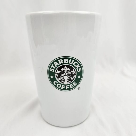 Starbucks Other - ☕️Vintage Starbucks 2000 Large Porcelain Utensil Holder/Coffee Canister